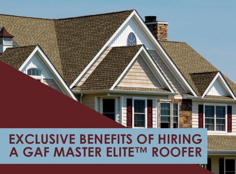 hire a gaf master elite roofer