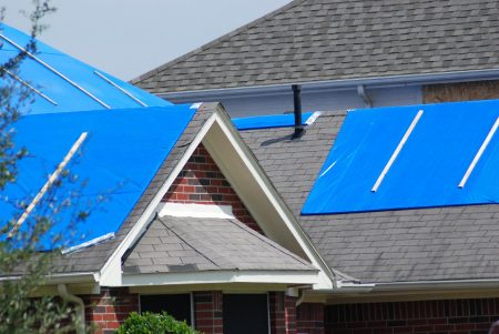 tarp leaking