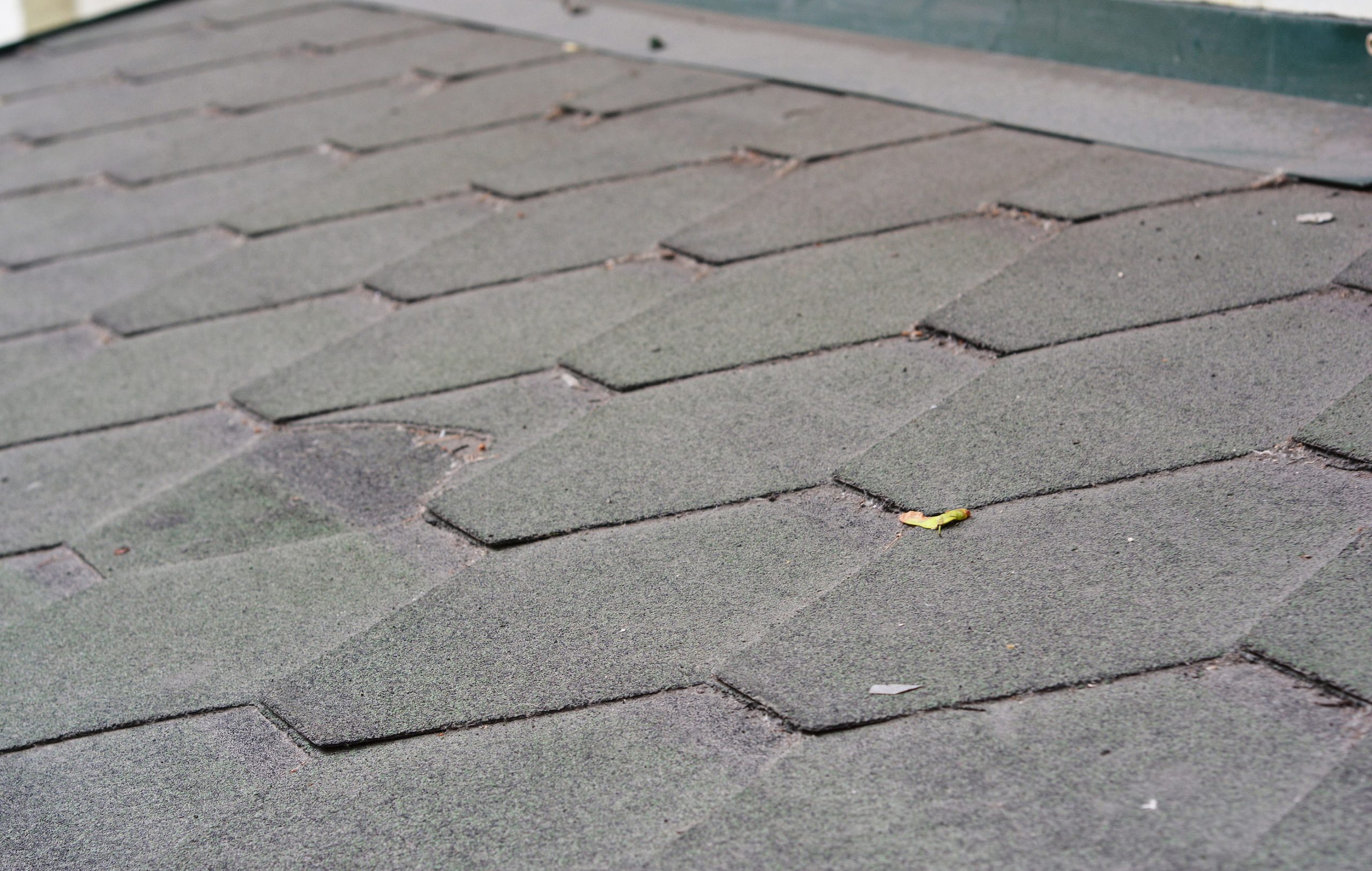 Dirty Roof Shingles